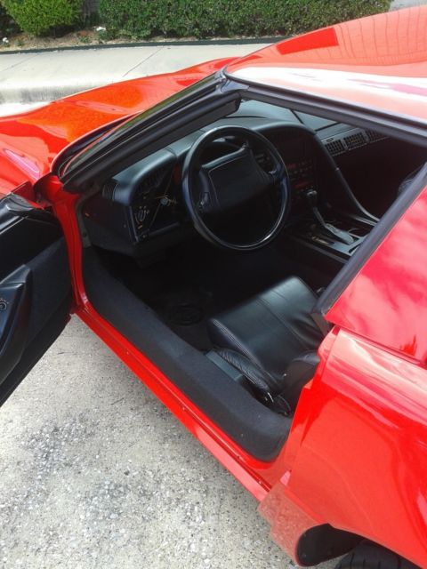 1993 Red Chevrolet Corvette Coupe