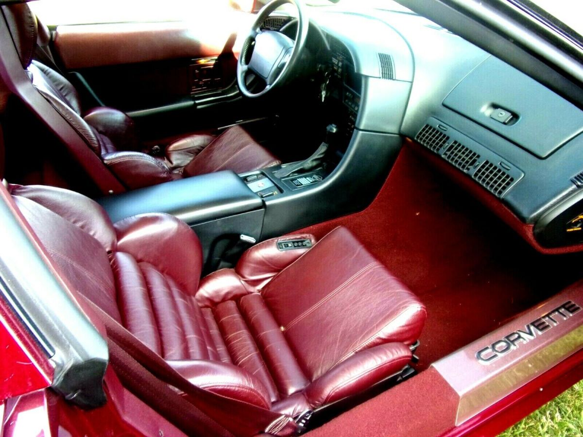 1993 RUBY RED Chevrolet Corvette Coupe