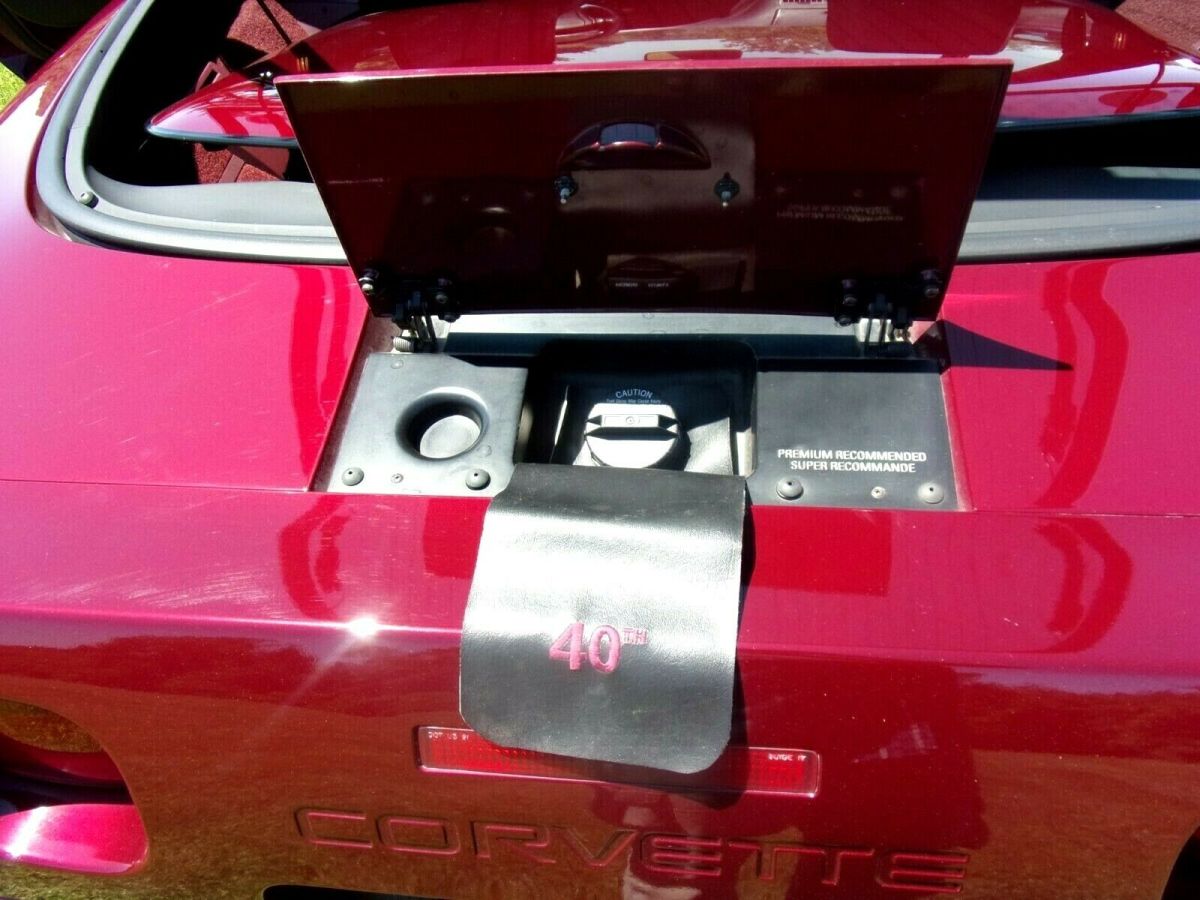 1993 RUBY RED Chevrolet Corvette Coupe