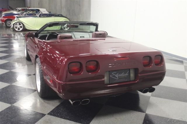 1993 Red Chevrolet Corvette Convertible
