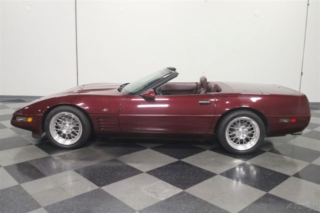 1993 Red Chevrolet Corvette Convertible