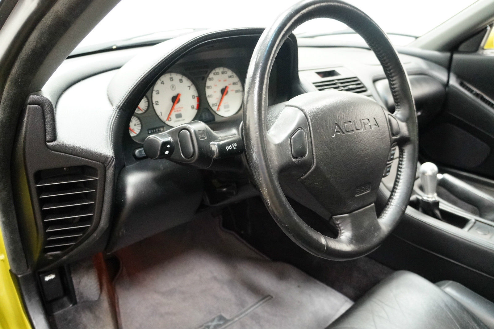 1993 Yellow Acura NSX Coupe