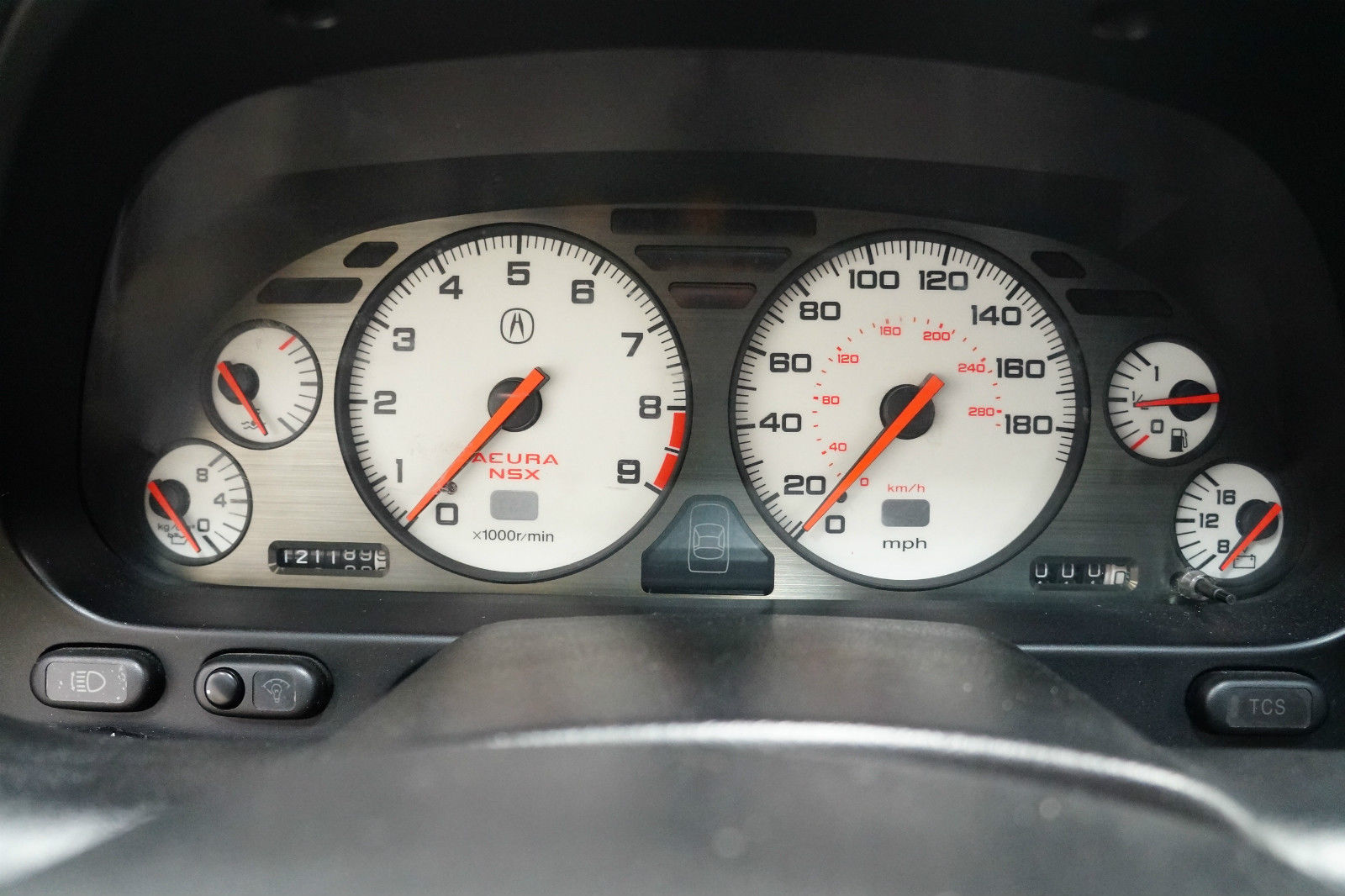 1993 Yellow Acura NSX Coupe