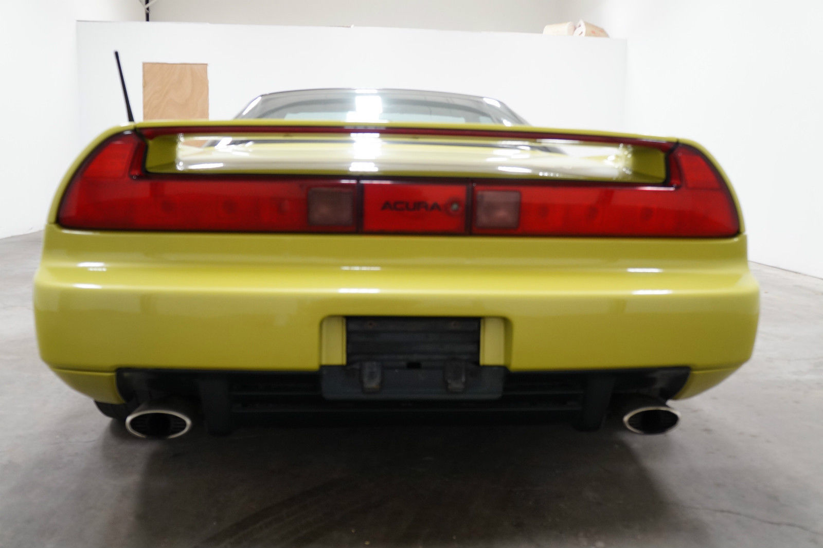 1993 Yellow Acura NSX Coupe