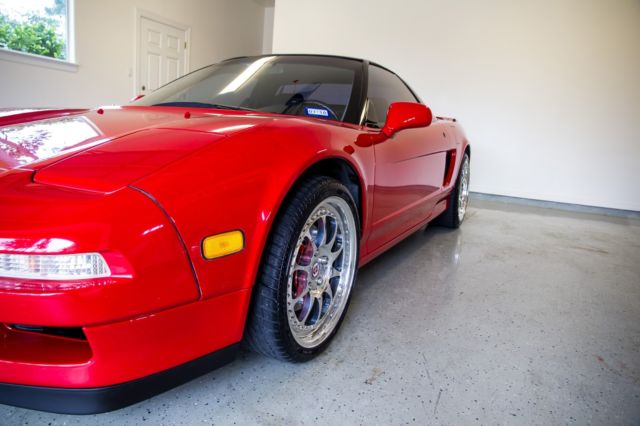 1993 Red Acura NSX Coupe