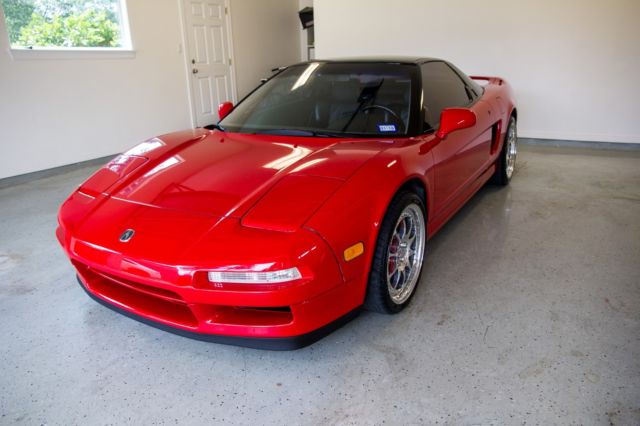 1993 Red Acura NSX Coupe