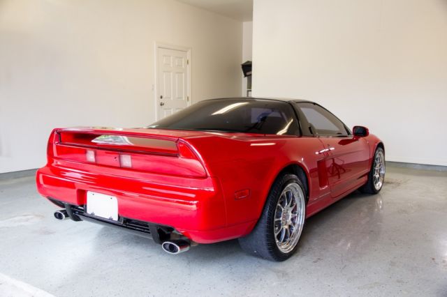 1993 Red Acura NSX Coupe