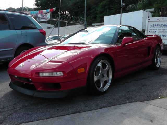 1993 Red Acura NSX Coupe