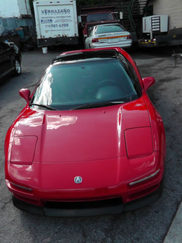 1993 Red Acura NSX Coupe