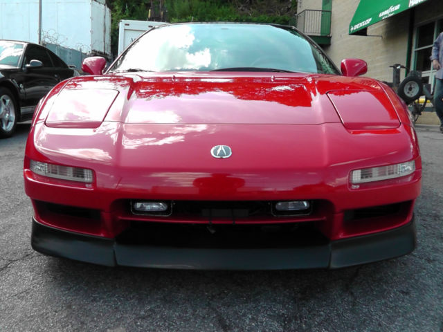 1993 Red Acura NSX Coupe