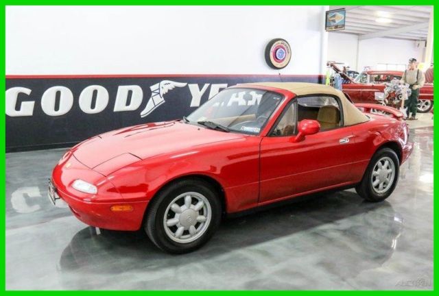1993 Red Mazda MX-5 Miata