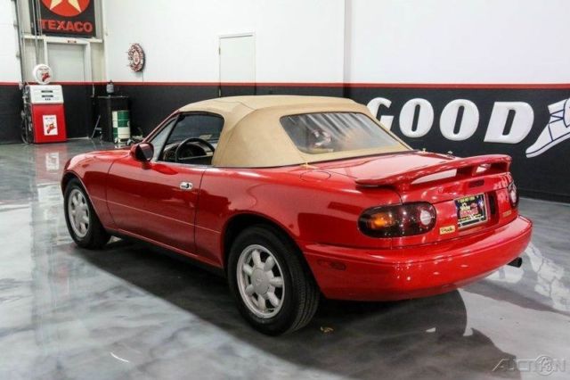 1993 Red Mazda MX-5 Miata