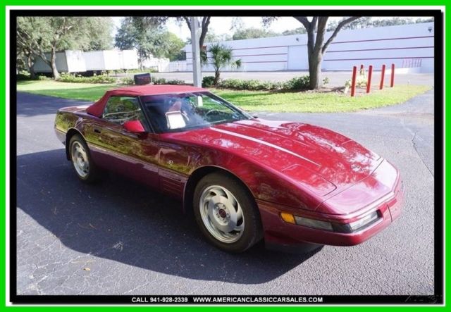 1993 Other Color Chevrolet Corvette Convertible