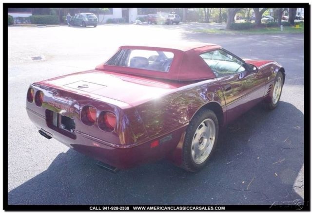 1993 Other Color Chevrolet Corvette Convertible