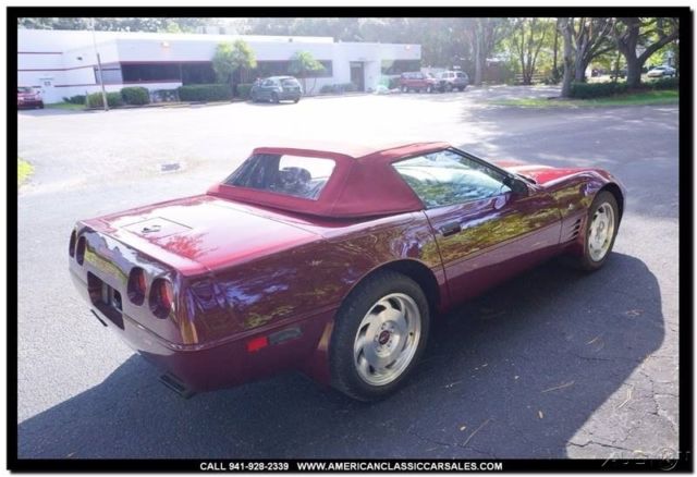 1993 Other Color Chevrolet Corvette Convertible