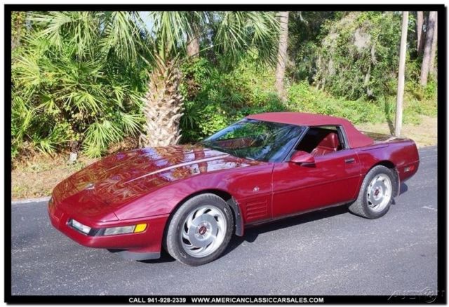1993 Other Color Chevrolet Corvette Convertible