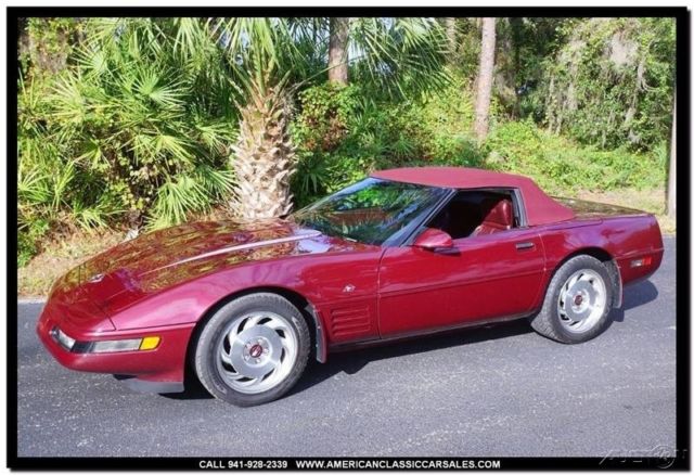 1993 Other Color Chevrolet Corvette Convertible