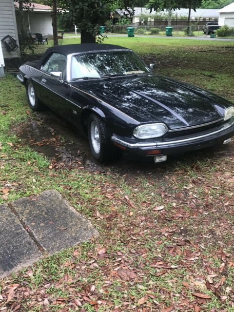 1993 Black Jaguar XJS Convertible
