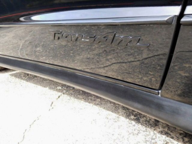 1993 Black Pontiac Trans Am Hatchback