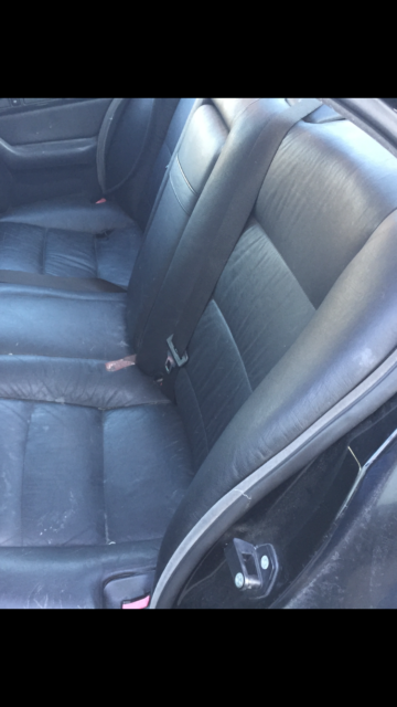 1993 Black BMW 5-Series Sedan