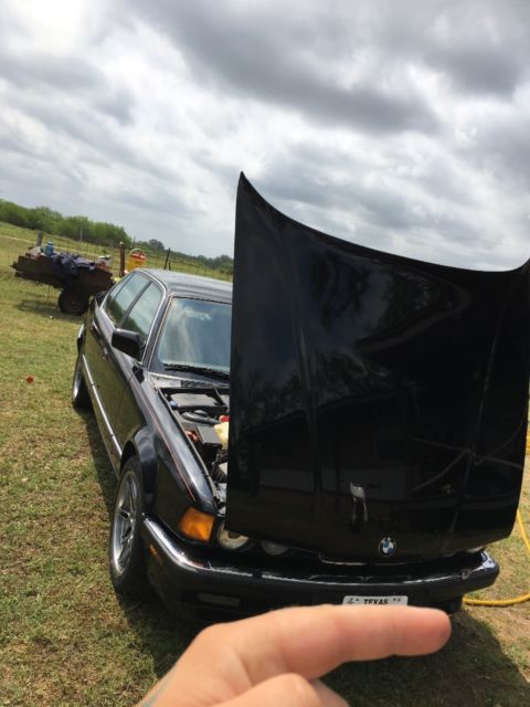 1993 Black BMW 7-Series