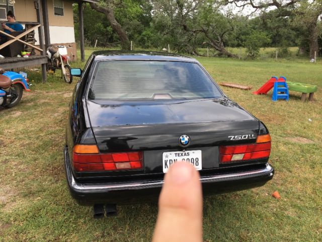 1993 Black BMW 7-Series