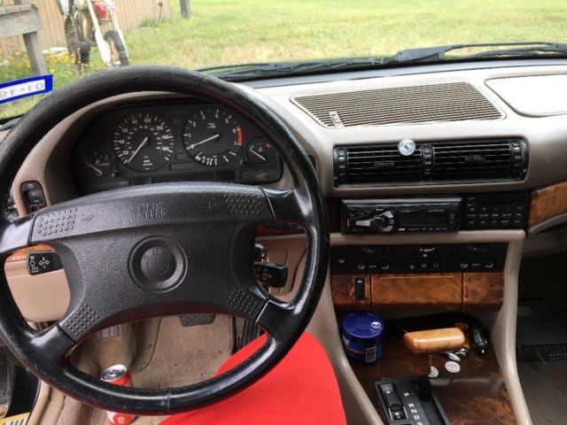 1993 Black BMW 7-Series