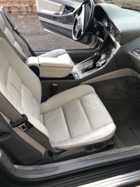 1993 White BMW 8-Series --