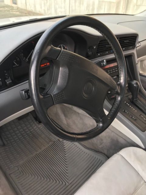 1993 White BMW 8-Series --