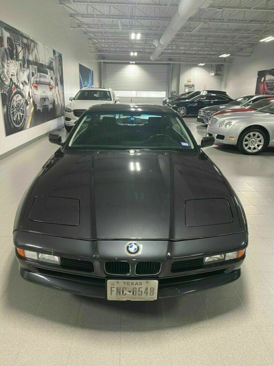1993 Black BMW 8-Series Coupe