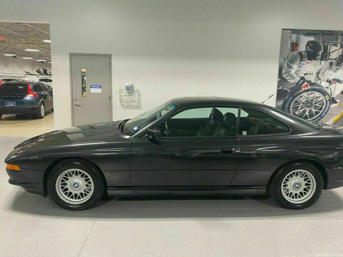 1993 Black BMW 8-Series Coupe