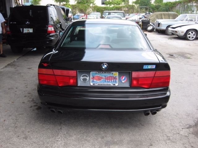 1993 BLACK BMW 8-Series Coupe
