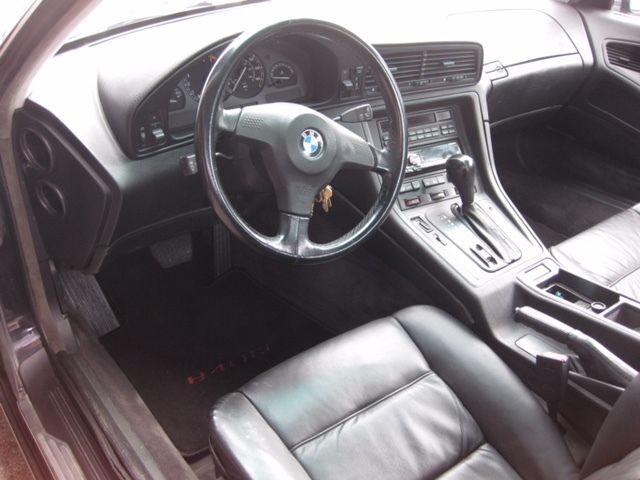 1993 BLACK BMW 8-Series Coupe