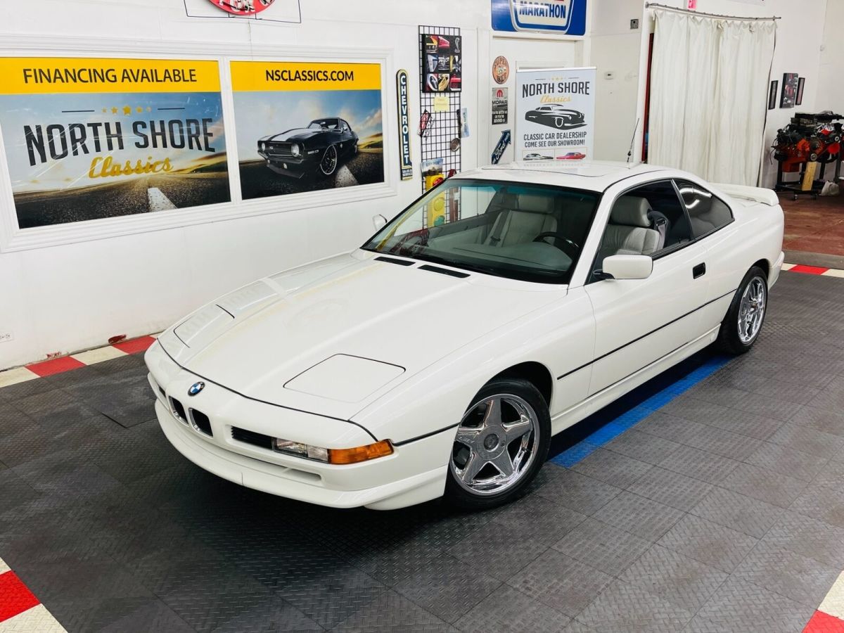 1993 Black BMW 8-Series Coupe