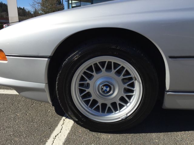 1993 SEBRINGGRAU METALLIC  SILVER BMW 8-Series