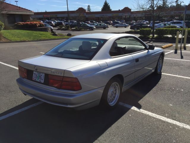 1993 SEBRINGGRAU METALLIC  SILVER BMW 8-Series