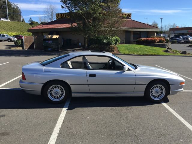 1993 SEBRINGGRAU METALLIC  SILVER BMW 8-Series