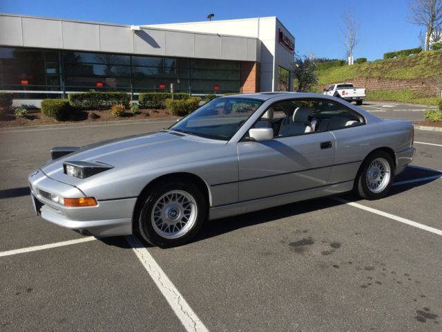 1993 SEBRINGGRAU METALLIC  SILVER BMW 8-Series