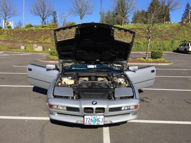 1993 SEBRINGGRAU METALLIC  SILVER BMW 8-Series