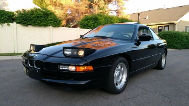 1993 Black BMW 8-Series Coupe