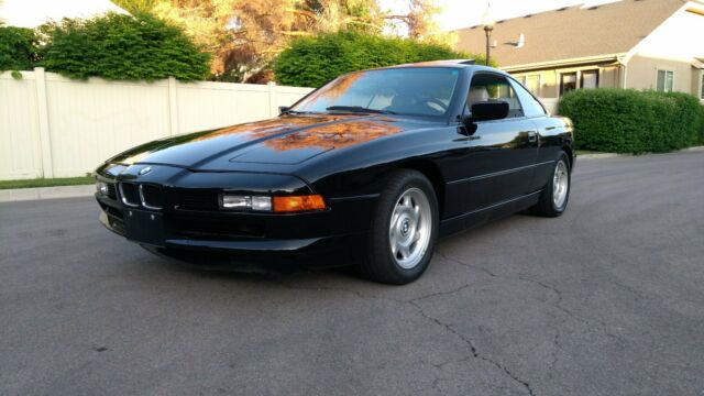 1993 Black BMW 8-Series Coupe