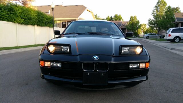 1993 Black BMW 8-Series Coupe