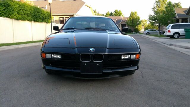 1993 Black BMW 8-Series Coupe
