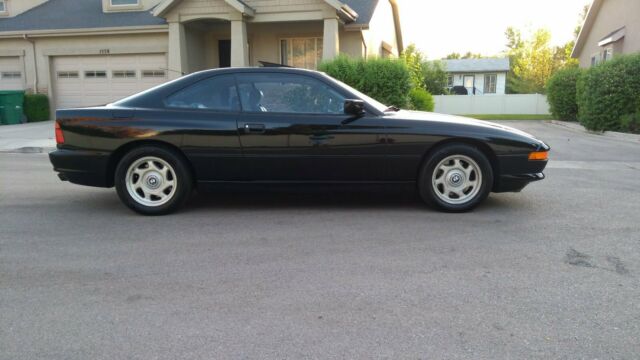 1993 Black BMW 8-Series Coupe