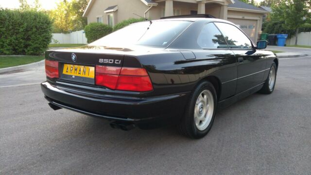 1993 Black BMW 8-Series Coupe