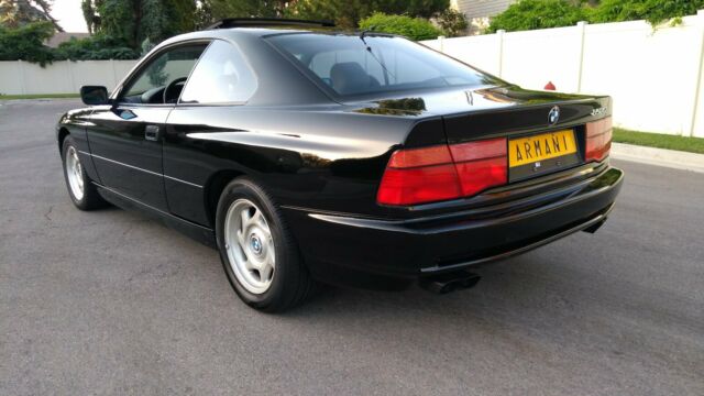 1993 Black BMW 8-Series Coupe