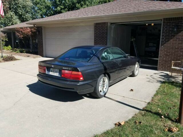 1993 Black BMW 8-Series Coupe