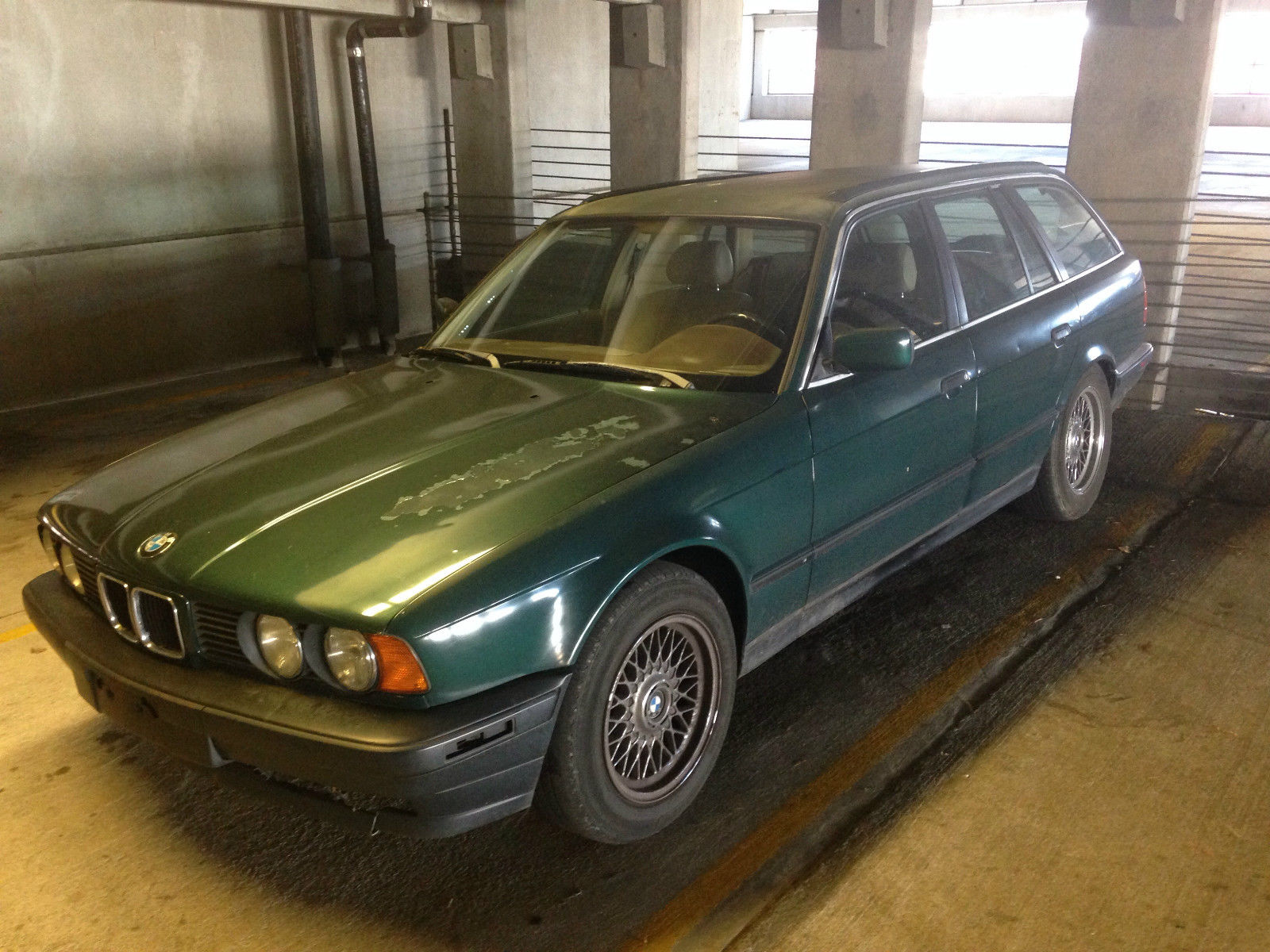 1993 Green BMW 5-Series Wagon