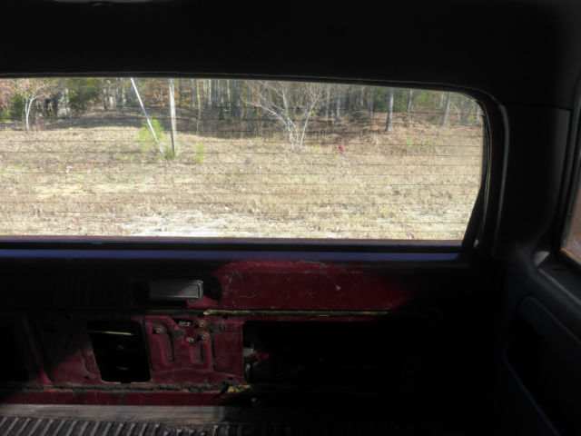 1993 Red Ford Bronco SUV