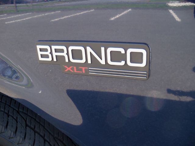 1993 White Ford Bronco